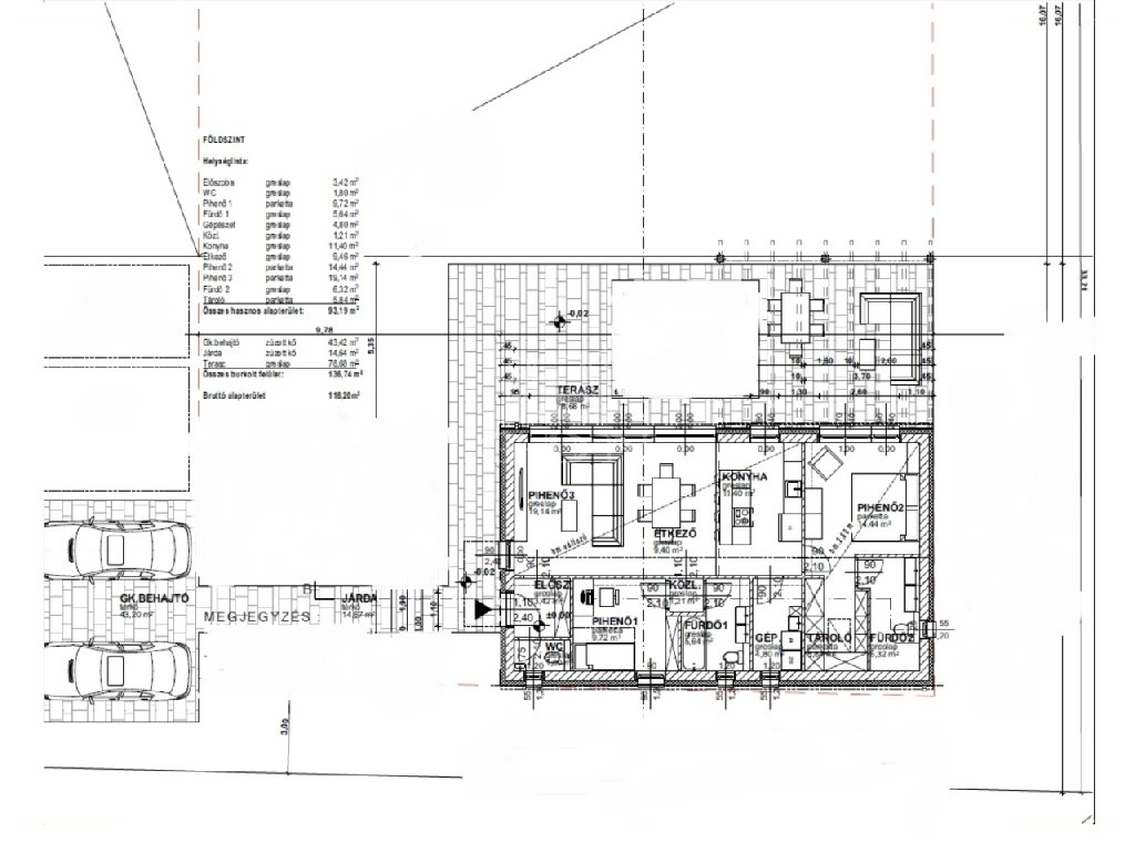 Ház · 3 hálószoba · 93 m² · 79.900.000 Ft