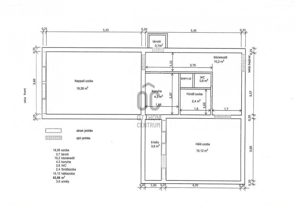2 bed · 53m² · Lakás · 63.900.000 ft