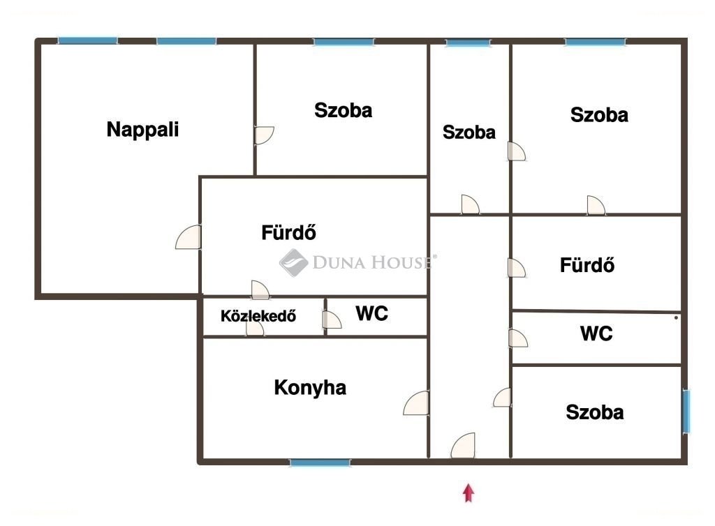 Lakás · 5 hálószoba · 110 m² · 99.900.000 Ft