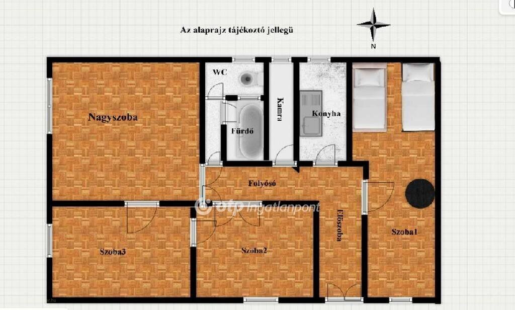 4 bed · 81m² · Lakás · 76.900.000 ft