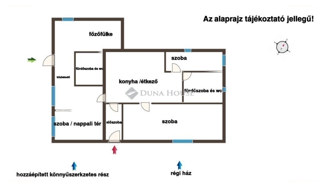 3 bed · 46m² · Családi ház · 25.000.000 ft
