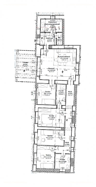 5 bed · Lakás · 120.000.000 ft