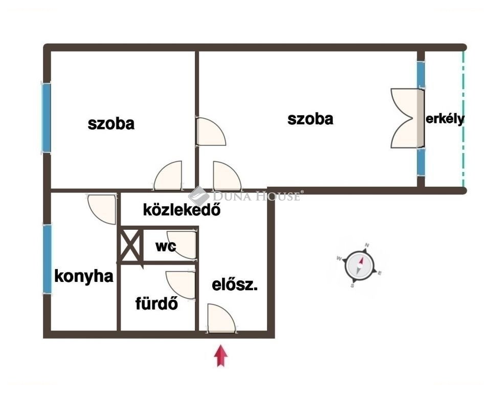 2 bed · 52m² · Lakás · 39.900.000 ft