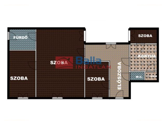 Lakás · 4 hálószoba · 106 m² · 114.900.000 Ft