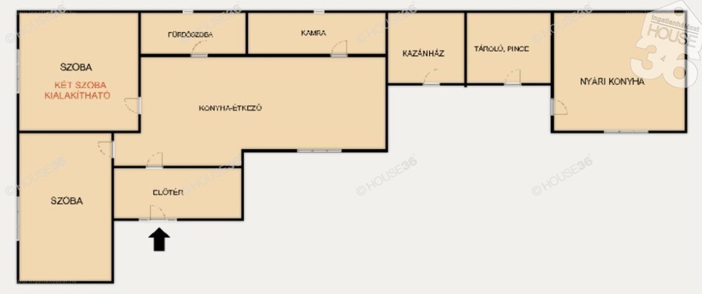 3 bed · 70m² · Családi ház · 31.800.000 ft