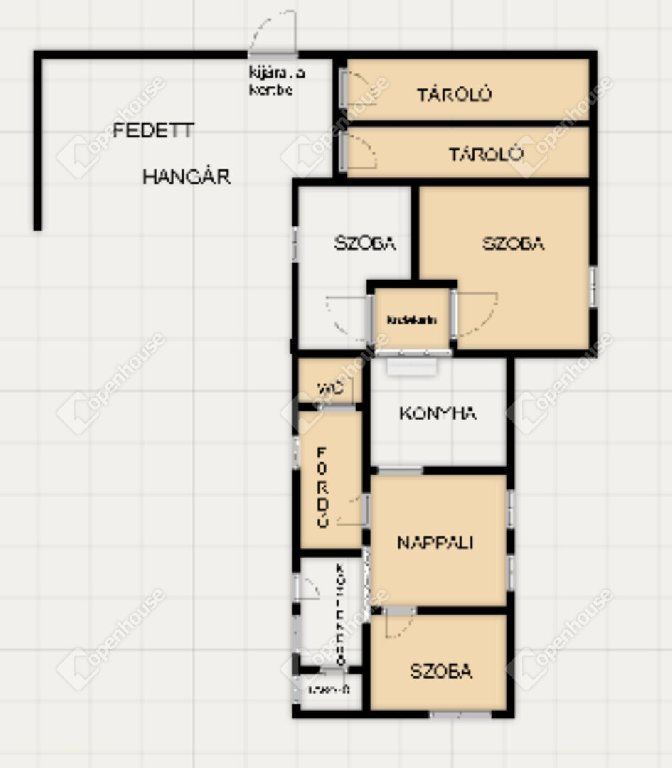 4 bed · 92m² · Családi ház · 38.000.000 ft