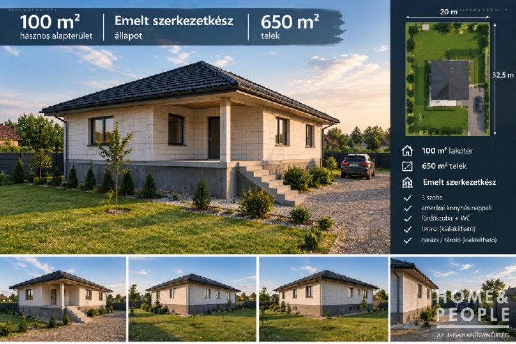 Ház · 4 hálószoba · 100 m² · 94.999.999 Ft