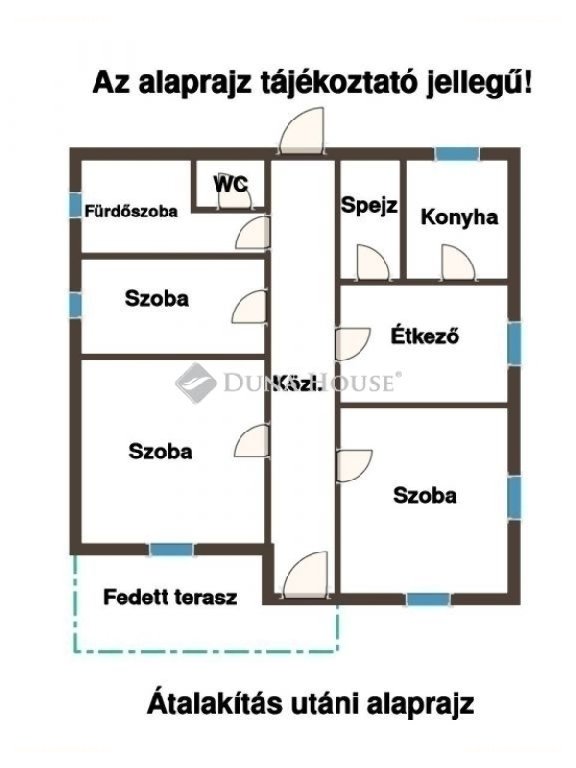 3 bed · 90m² · Ház · 46.900.000 ft