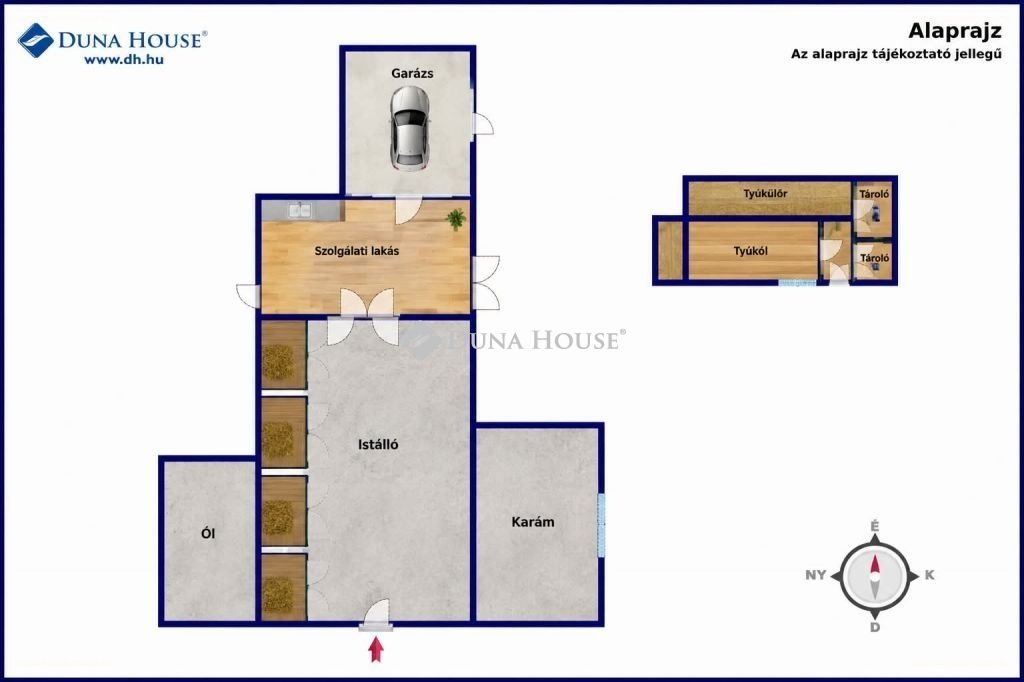 2 bed · 83m² · Ház · 120.000.000 ft