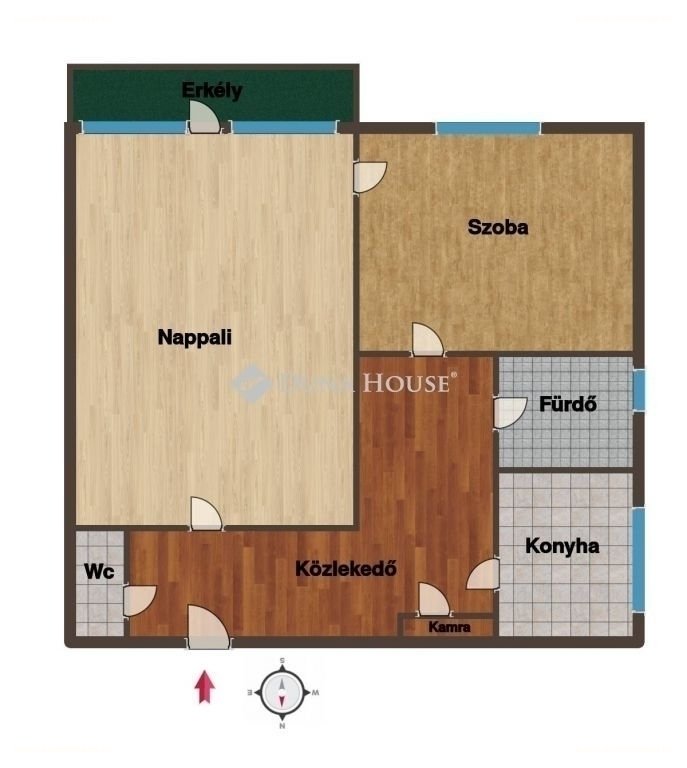2 bed · 53m² · Lakás · 61.990.000 ft