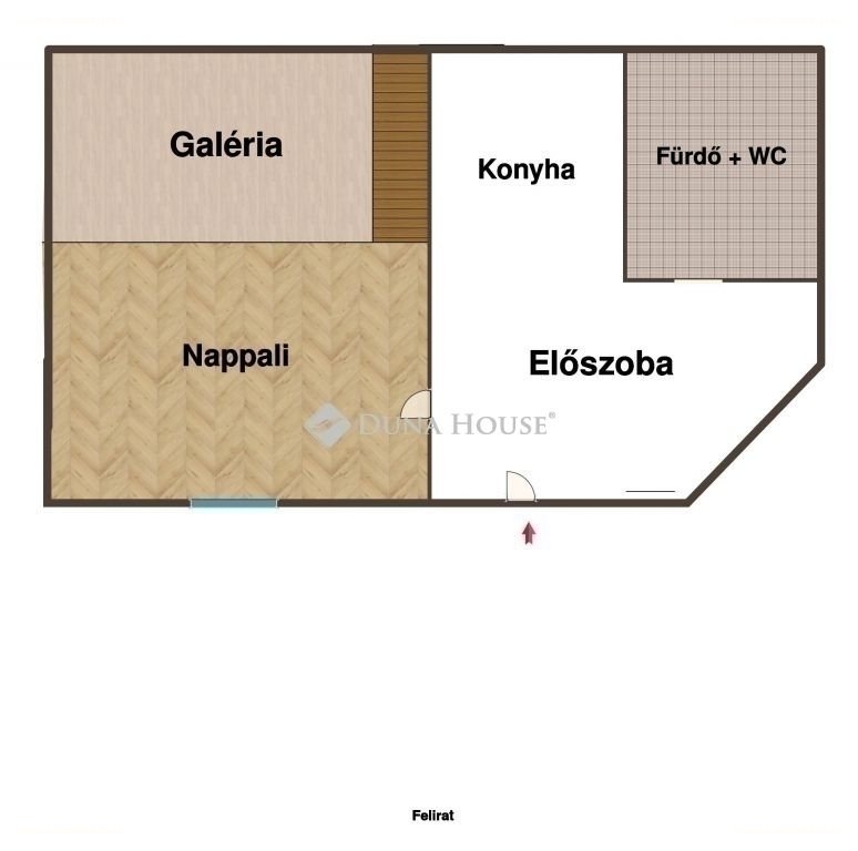1 bed · 37m² · Lakás · 64.900.000 ft