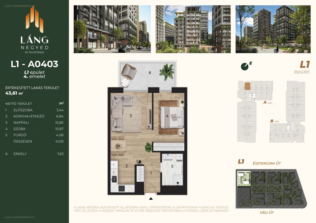 2 bed · Lakás · 83.041.175 ft
