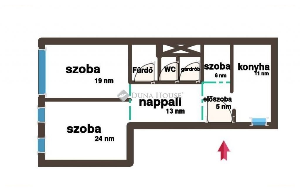 Lakás · 4 hálószoba · 82 m² · 104.900.000 Ft