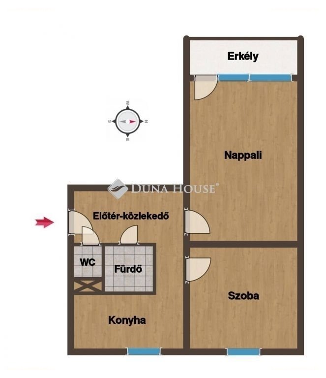 2 bed · 52m² · Lakás · 47.900.000 ft