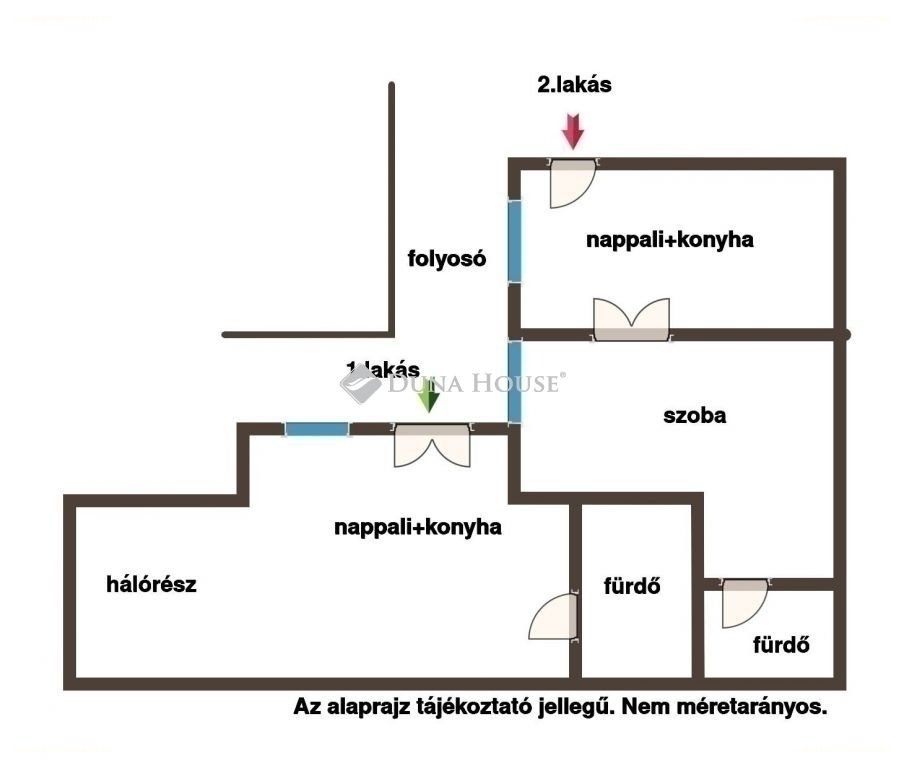 Lakás · 3 hálószoba · 58 m² · 99.900.000 Ft