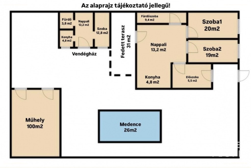 Családi ház · 2 hálószoba · 110 m² · 97.000.000 Ft