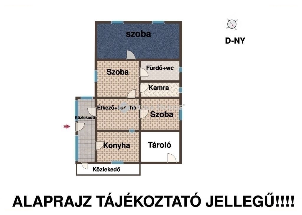 3 bed · 100m² · Ház · 45.000.000 ft