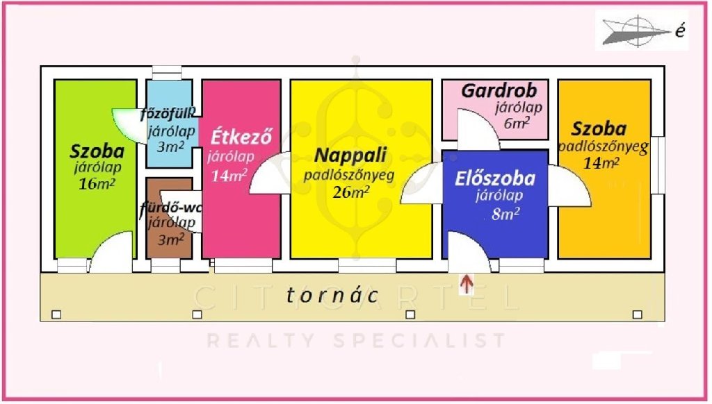 3 bed · 90m² · Ház · 22.000.000 ft
