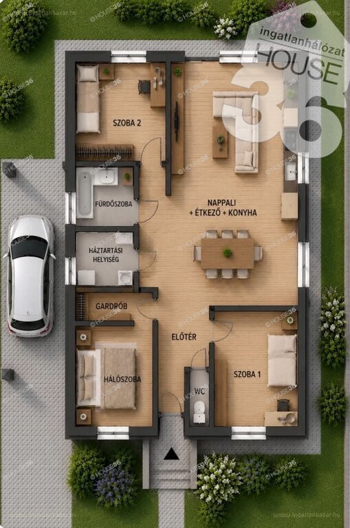 4 bed · 90m² · Családi ház · 81.000.000 ft
