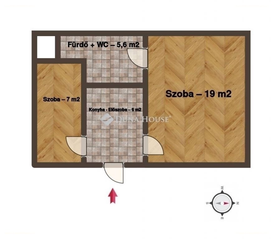 2 bed · 38m² · Lakás · 74.900.000 ft