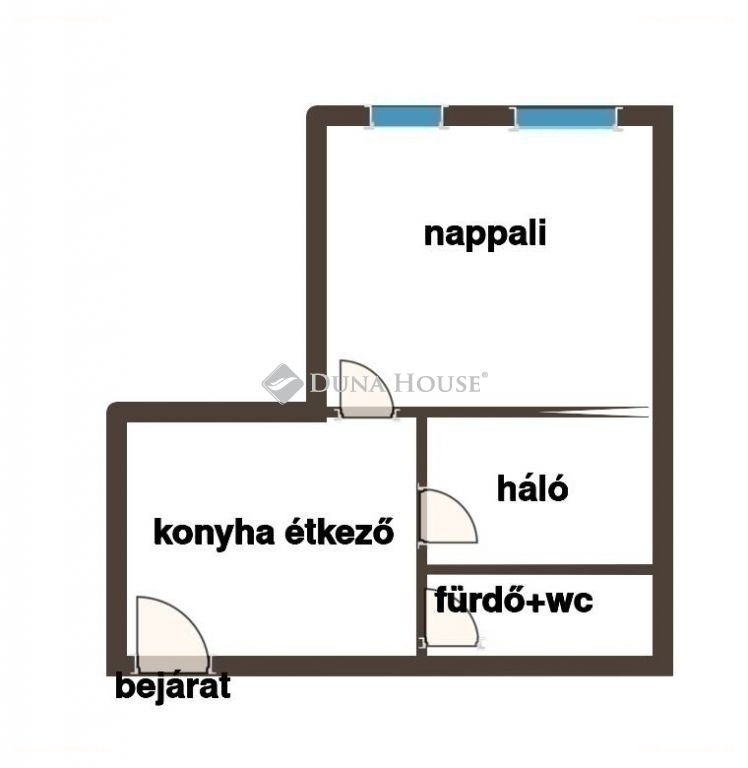 2 bed · 49m² · Lakás · 59.900.000 ft