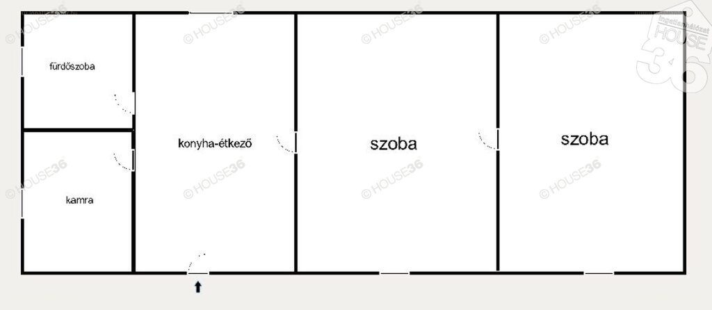 Ház · 2 hálószoba · 60 m² · 44.000.000 Ft