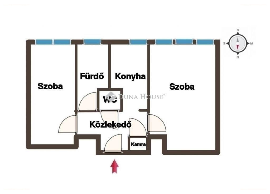 2 bed · 49m² · Lakás · 58.990.000 ft
