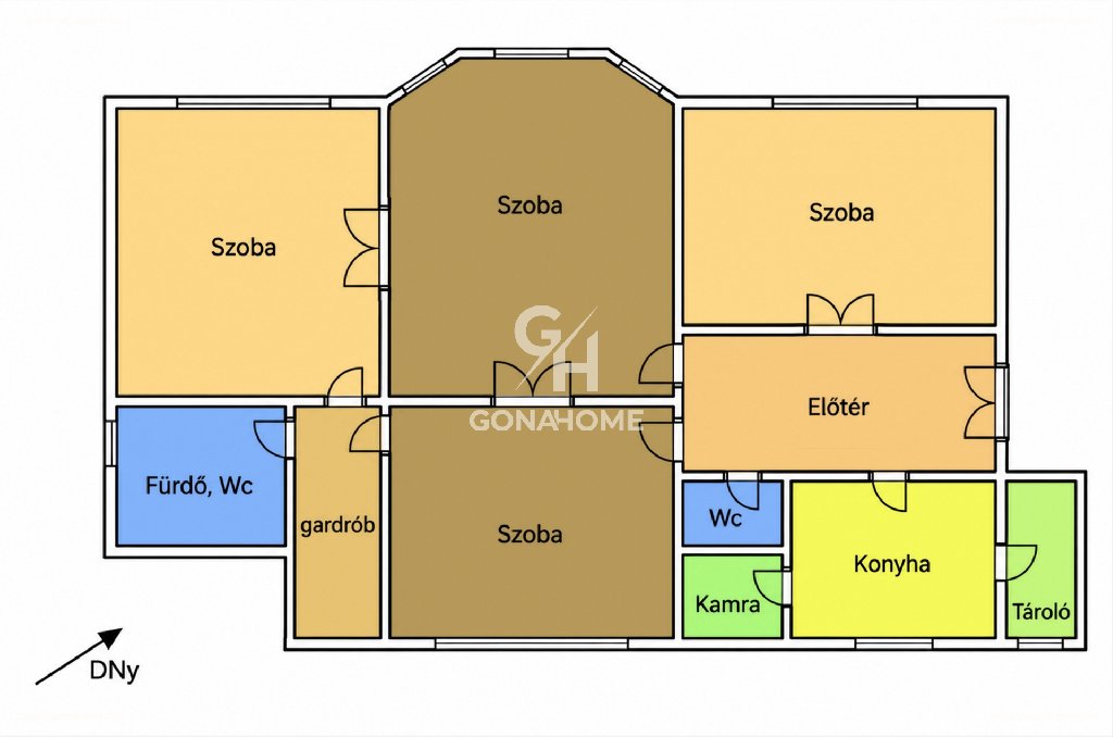 4 bed · 137m² · Lakás · 58.000.000 ft