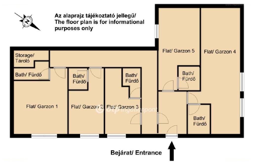 Lakás · 5 hálószoba · 68 m² · 115.900.000 Ft