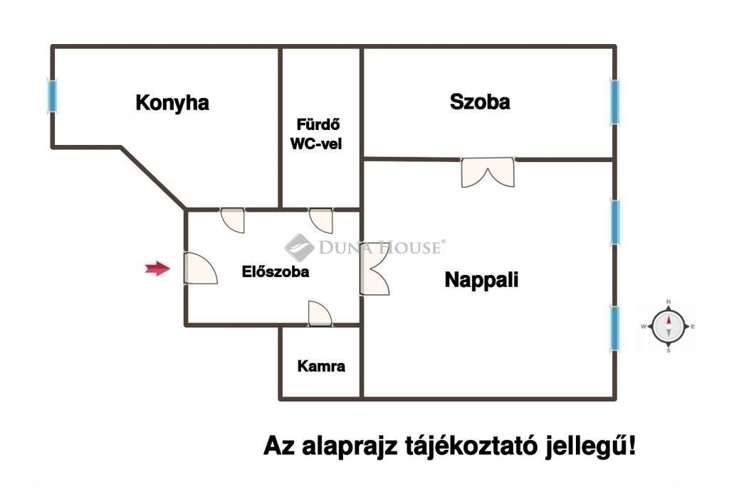 Lakás · 2 hálószoba · 63 m² · 94.500.000 Ft