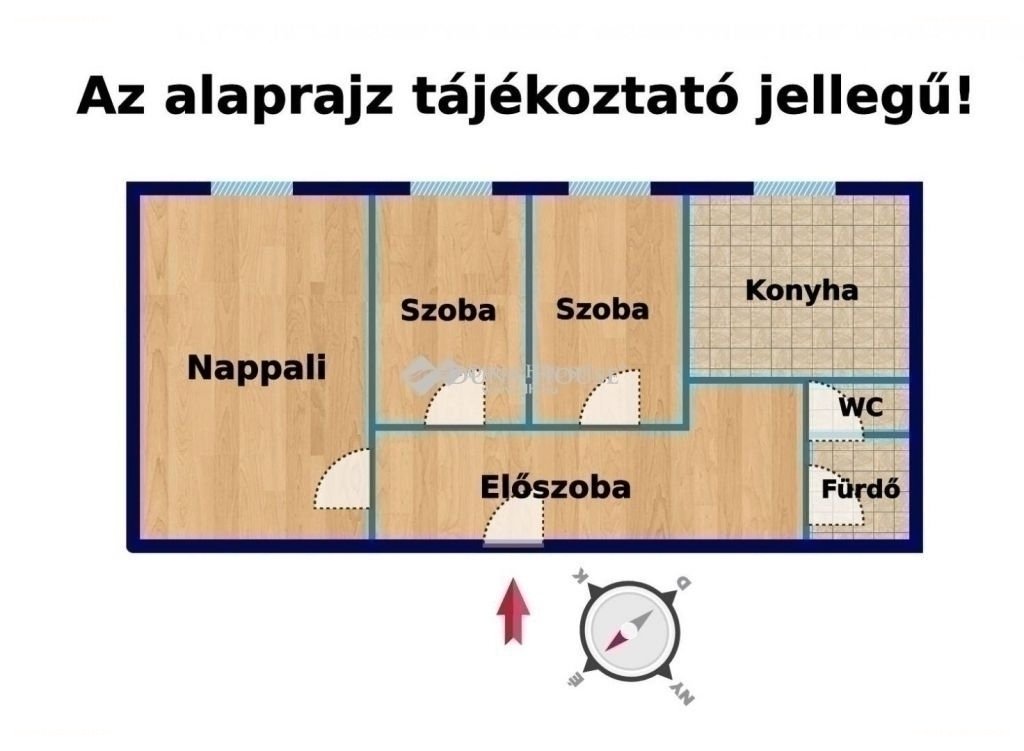 Lakás · 1 hálószoba · 59 m² · 67.000.000 Ft