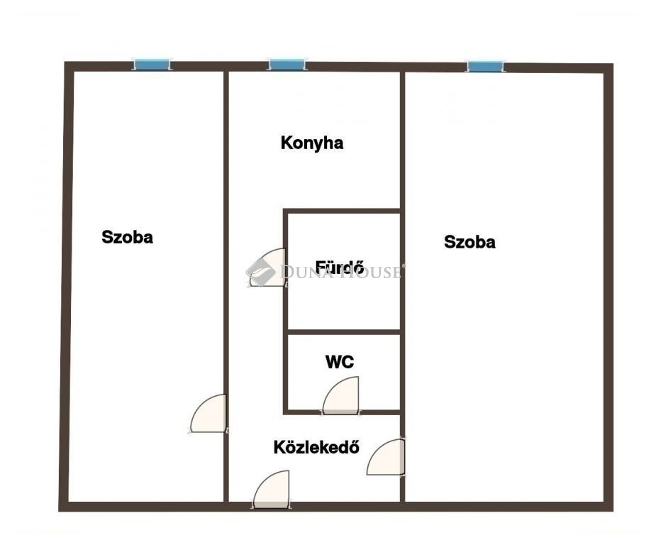 2 bed · 47m² · Lakás · 54.900.000 ft
