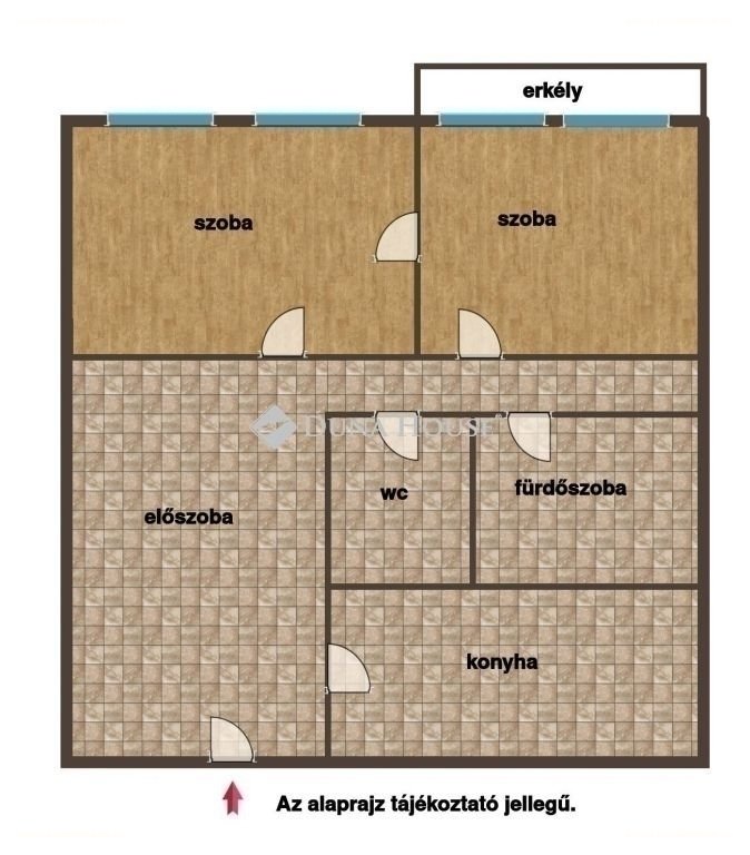 2 bed · 49m² · Lakás · 59.900.000 ft