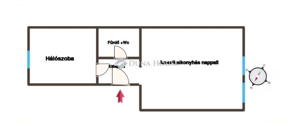 2 bed · 31m² · Lakás · 58.000.000 ft