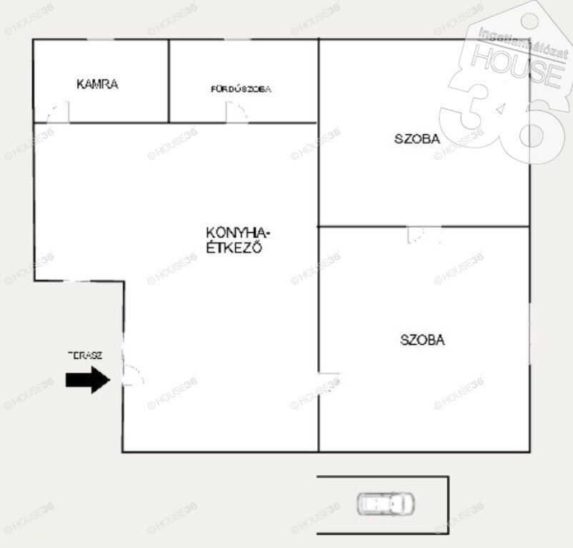 Ház · 2 hálószoba · 70 m² · 51.500.000 Ft