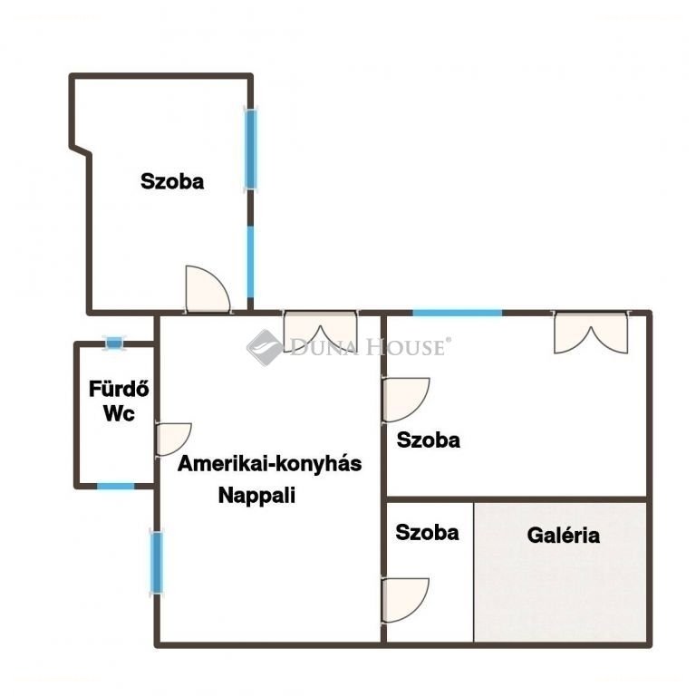 Lakás · 4 hálószoba · 53 m² · 90.000.000 Ft