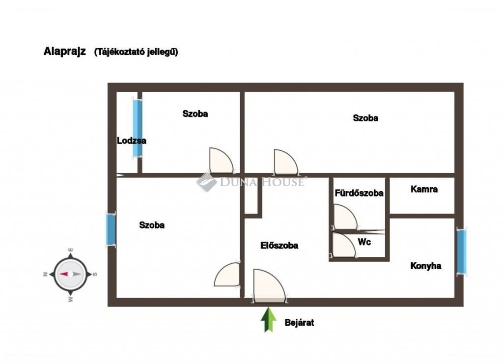 Lakás · 3 hálószoba · 60 m² · 47.490.000 Ft