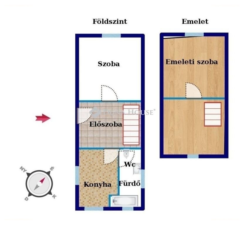 3 bed · 62m² · Családi ház · 40.500.000 ft