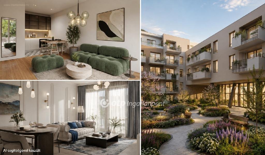 2 bed · 48m² · Lakás · 104.100.000 ft