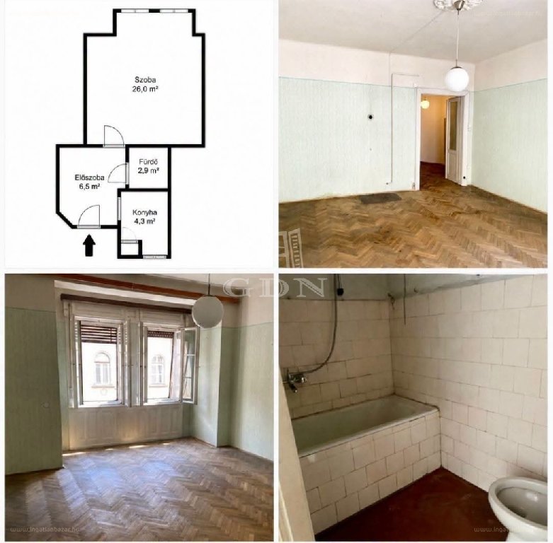 1 bed · 41m² · Lakás · 57.900.000 ft
