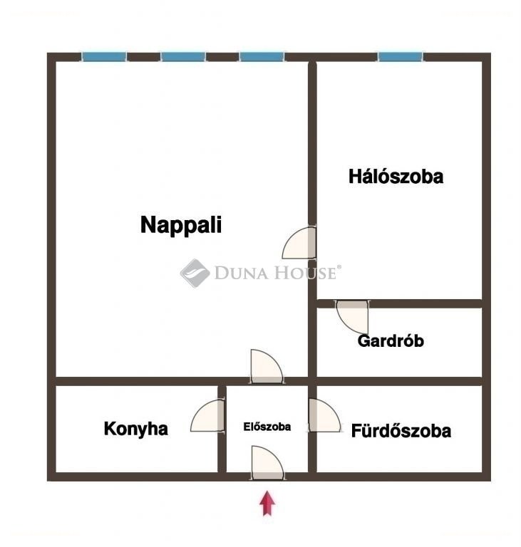 1 bed · 46m² · Lakás · 54.900.000 ft