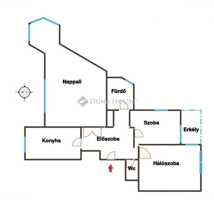 3 bed · 74m² · Lakás · 182.990.000 ft