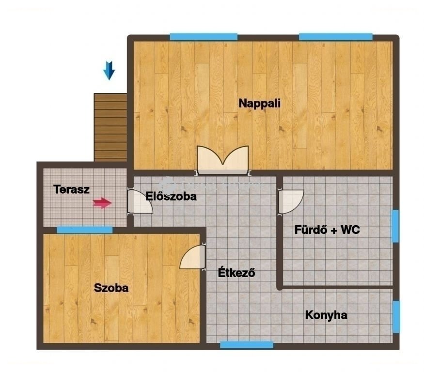 2 bed · 100m² · Ház · 169.900.000 ft