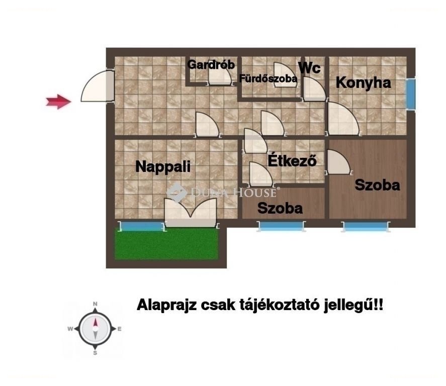 3 bed · 71m² · Lakás · 86.500.000 ft