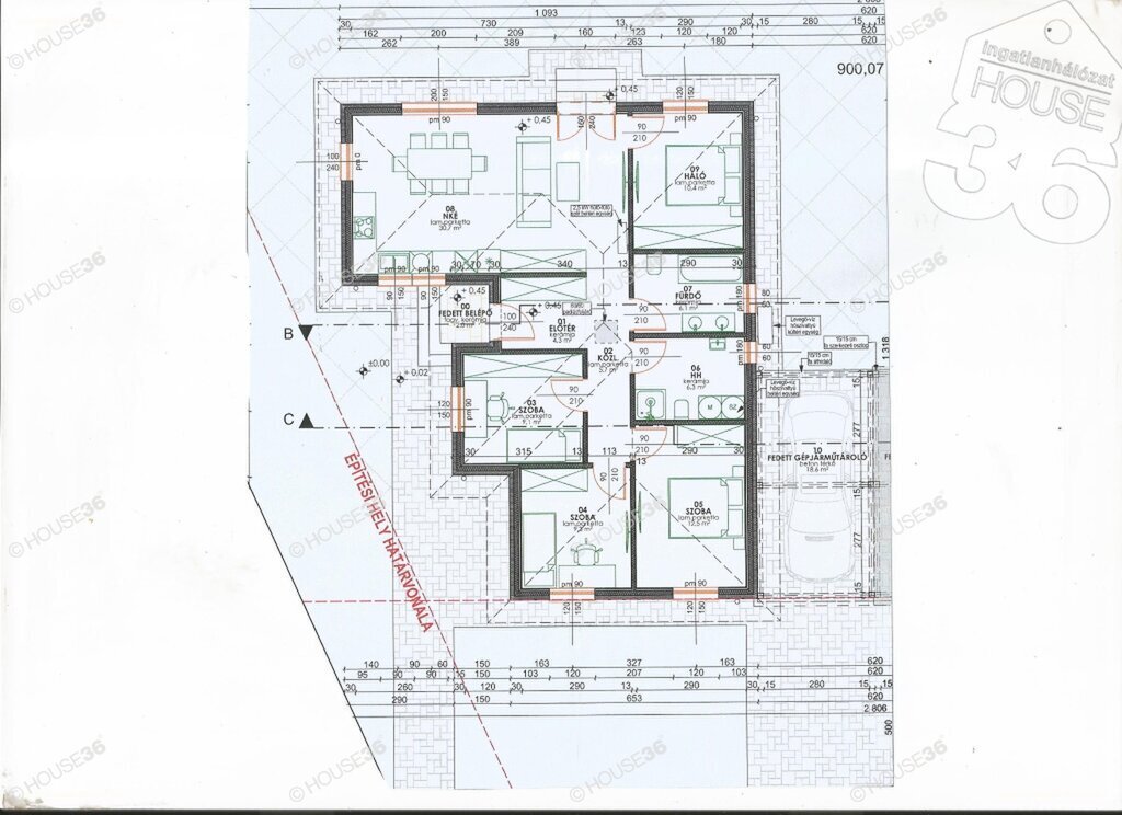 4 bed · 94m² · Családi ház · 98.000.000 ft