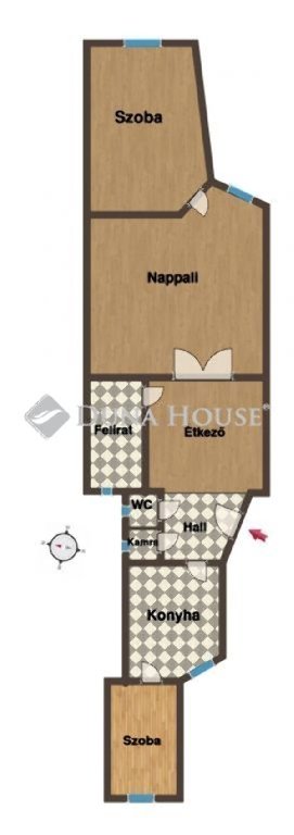 3 bed · 80m² · Lakás · 120.000.000 ft