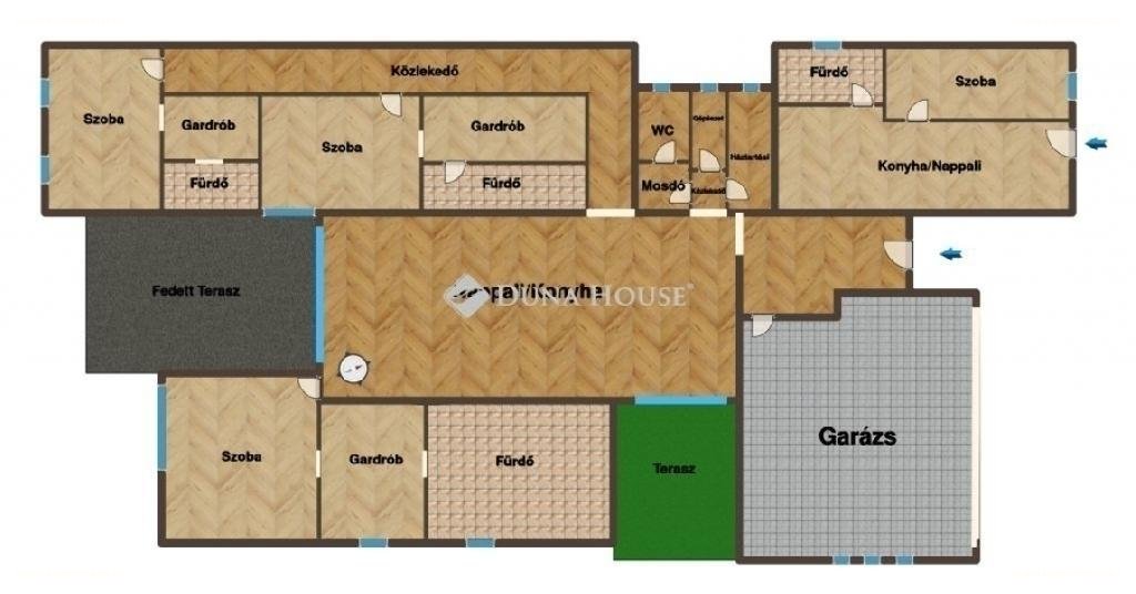 6 bed · 261m² · Családi ház · 179.000.000 ft