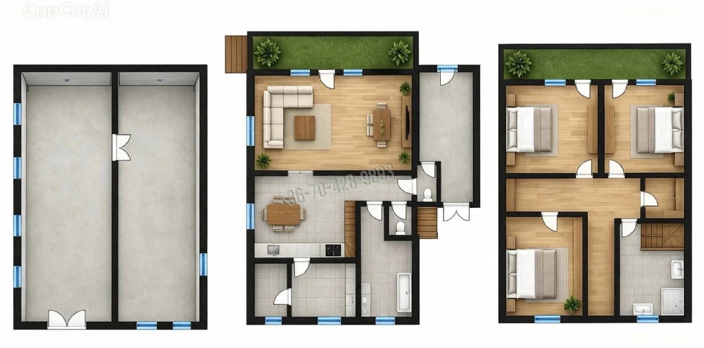 3 bed · 125m² · Családi ház · 125.000.000 ft