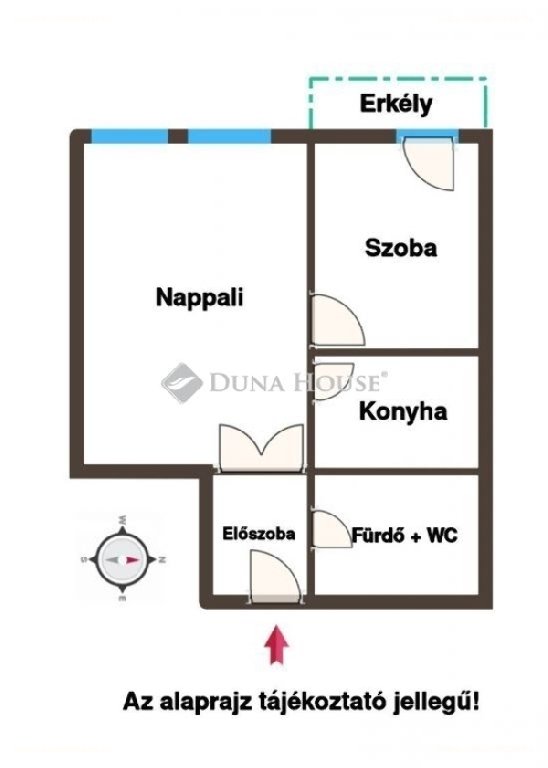Lakás · 2 hálószoba · 41 m² · 74.990.000 Ft