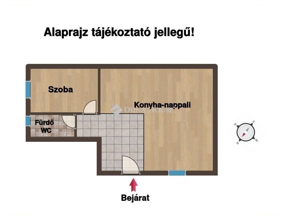 2 bed · 43m² · Lakás · 75.000.000 ft